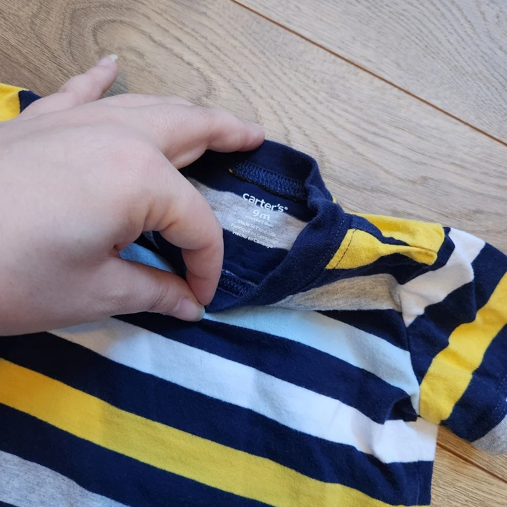 9m Carter's Boys Striped Tee Shirt